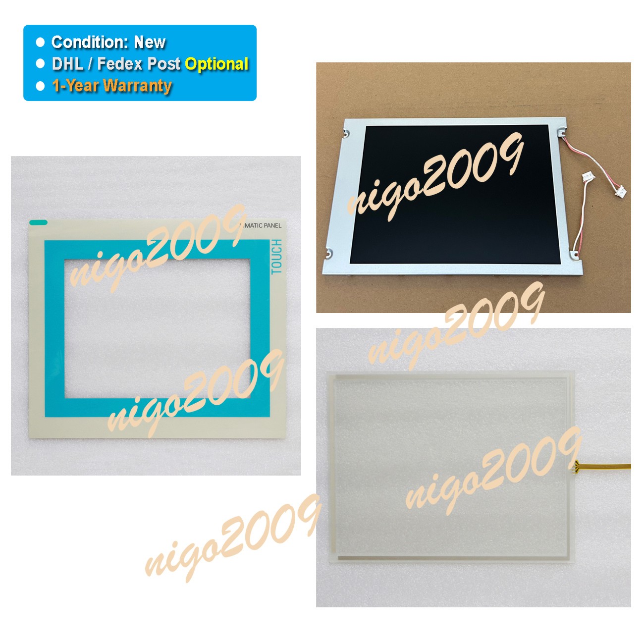Touch Screen Film Foil LCD Display for TP270 TOUCH-10 CSTN 6AV6545-0CC10-0AX0