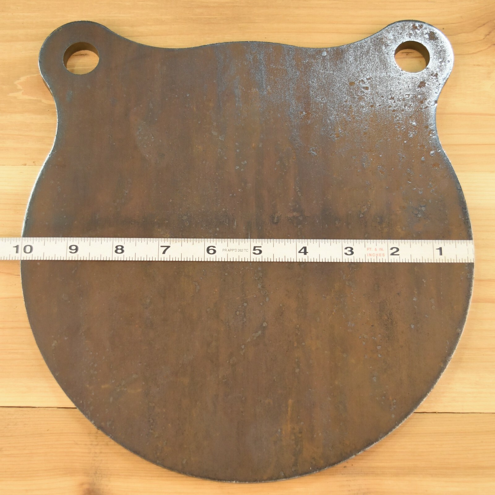AR500 3/8" Steel Shooting Target 10" Gong
