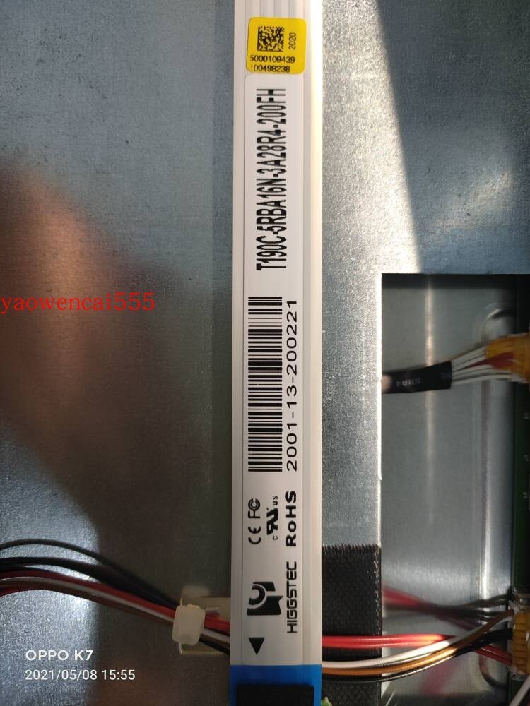 1X New For HIGGSTEC T190C-5RBA16N-3A28R4-200FH Touch Screen Glass Panel
