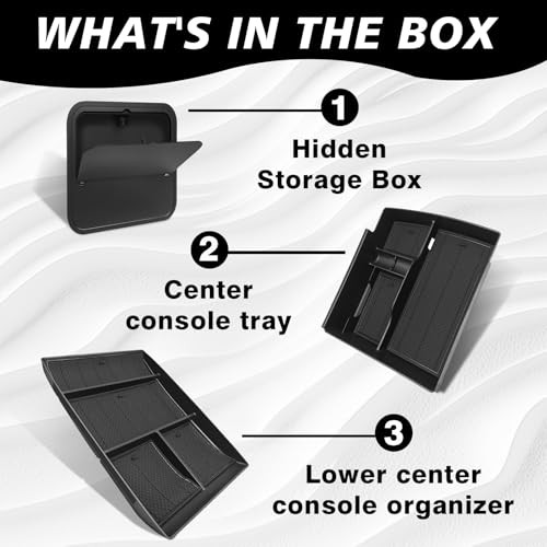 Center Console Organizer Console Organizer&Hidden Box&Floor Organizer