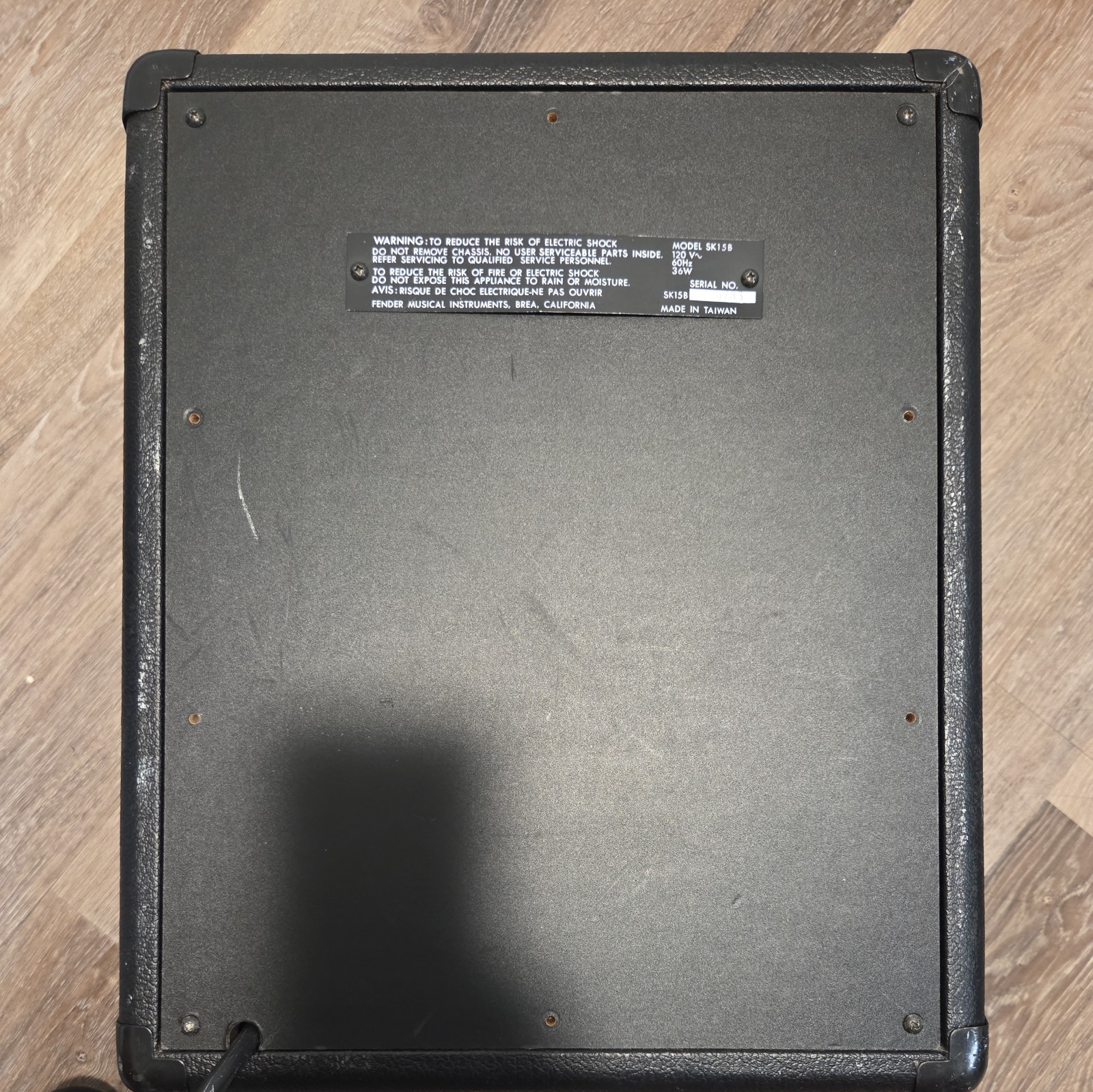 Fender Sidekick 15B Bass Amplifier