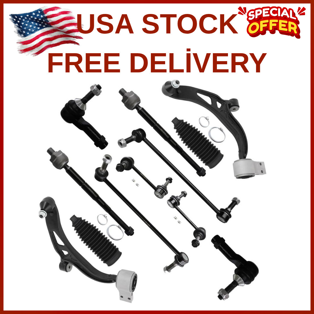 12PCS Front Suspension Kit fit for 2011-2017 for Ford Explorer 2013-2015