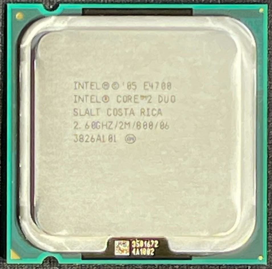 Intel Core 2 Duo E4700 @ 2.6GHz Processor / 2MB/800FSB/LGA 775 / SLALT / Y933C