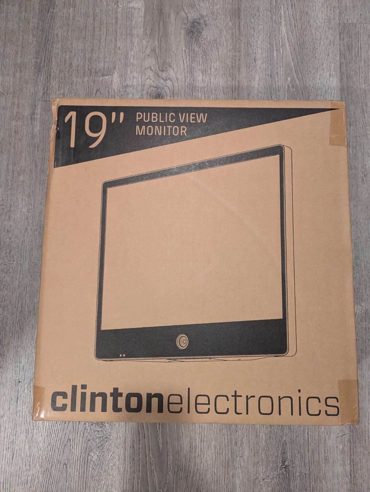 19 in. Public View Monitor -  Clinton Electronics CE-N19 Brand New In A Box CCTV