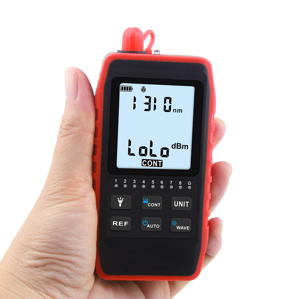 Optical Power Meter NF-908 Fiber Tester Visual Fault Locator Network Cable Test