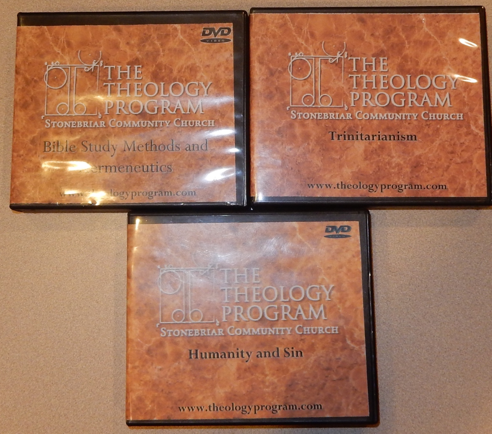 The Theology Program Stonebriar Church DVD Set Humanity Sin Trinitarianism Bible