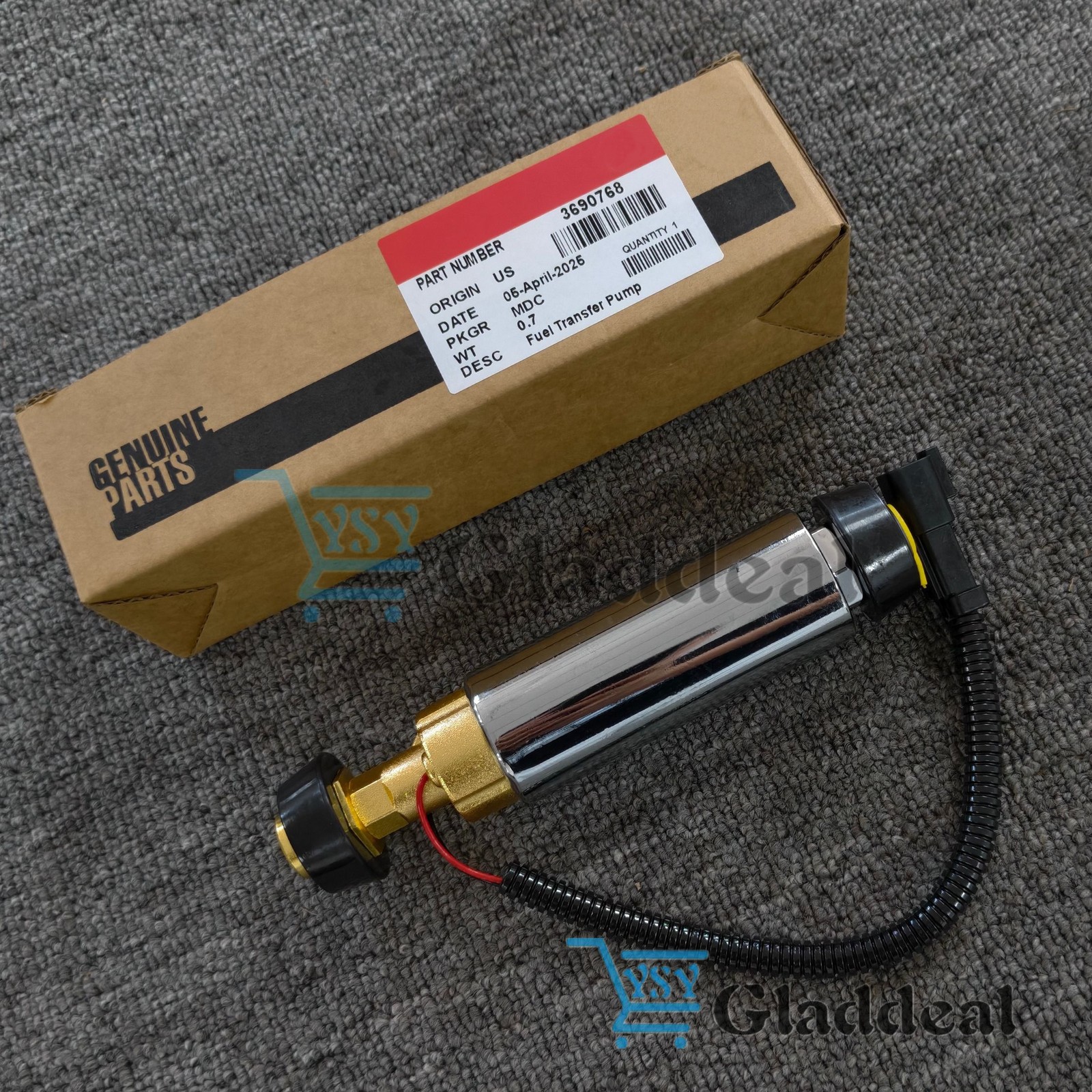 Fuel Transfer Pump For Cummins ISX QSX ISX11.9 ISX15 X15 ISX12 3690768 3686718