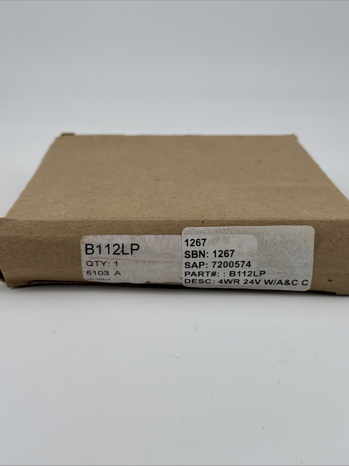 Smoke Detector Base, 6", 4 Wire W/Relay, 24 Volt. System Sensor Model #B112LP