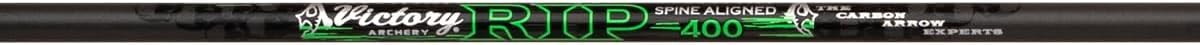 Victory Archery RIP 0.204" Arrows Gamer 300 12Pk Bare Shafts 0.003 GPI:8.8