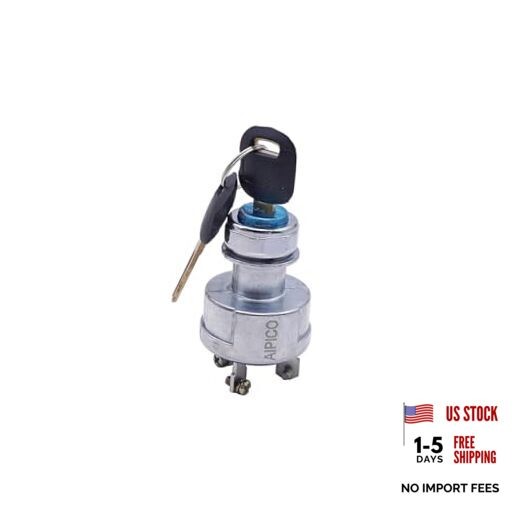 9G7641 New Ignition Switch with 2 Keys Fits D250E D300E D350E