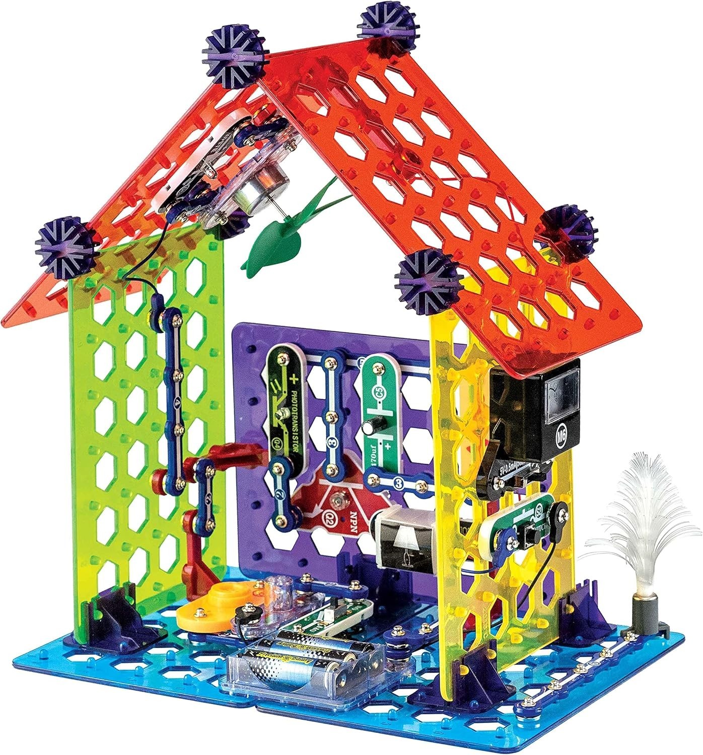 Color-Coded Electronics Building Kit for Kids - Fun STEM Learning 8 +