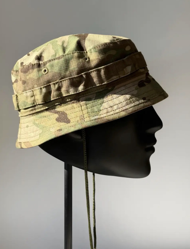 Multicam Tactical Boonie Hat Ripstop Short Brim MOLLE Size L Cap