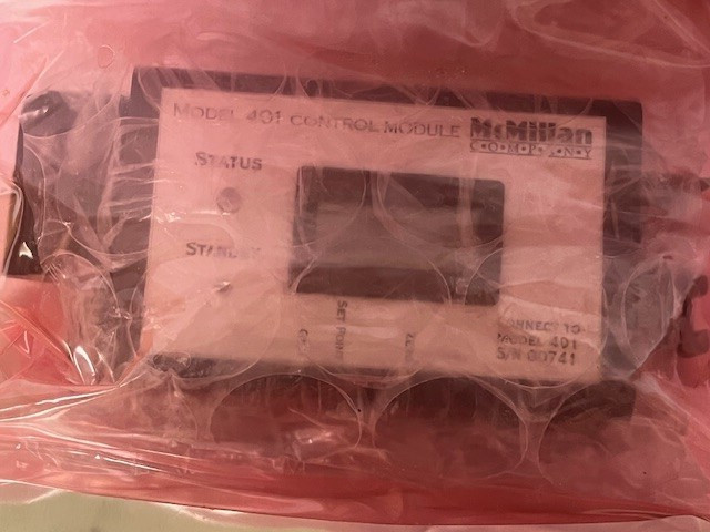 McMillan Co. MODEL 401 LIQUID FLO-CONTROLLER / MODEL 401 CONTROL MODULE, NOS