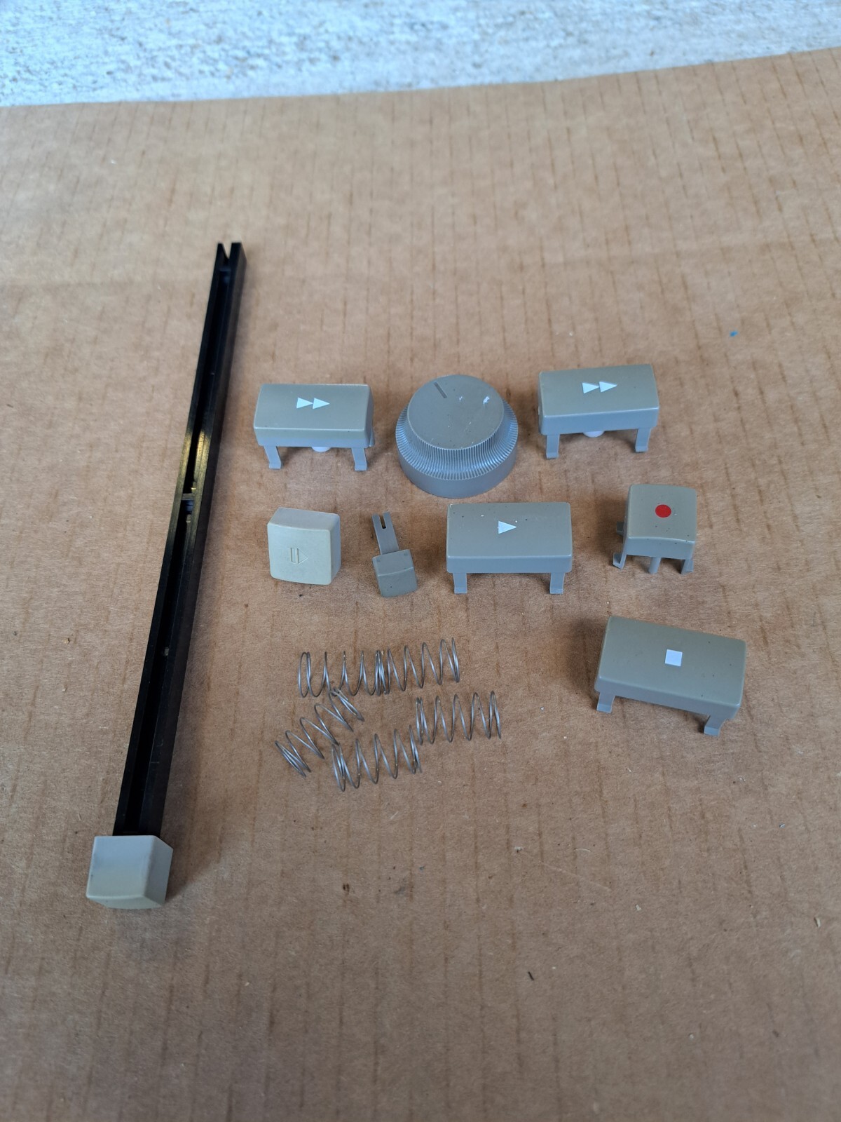 tascam da-88 parts knobs switches switch caps springs front power piece