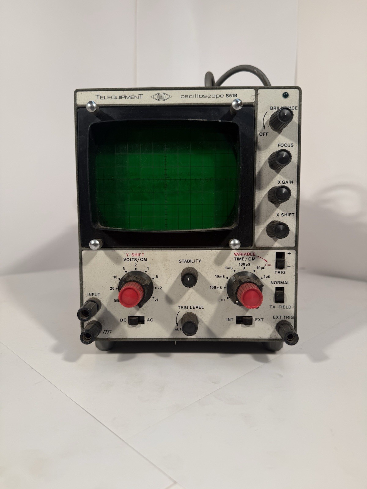 Telequipment S51B Oscilloscope | POWERS ON UNTESTED
