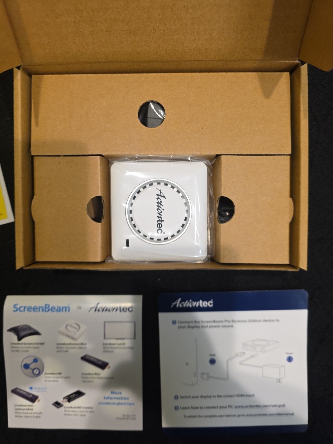 Actiontec ScreenBeam New In Box Wireless Display Receiver