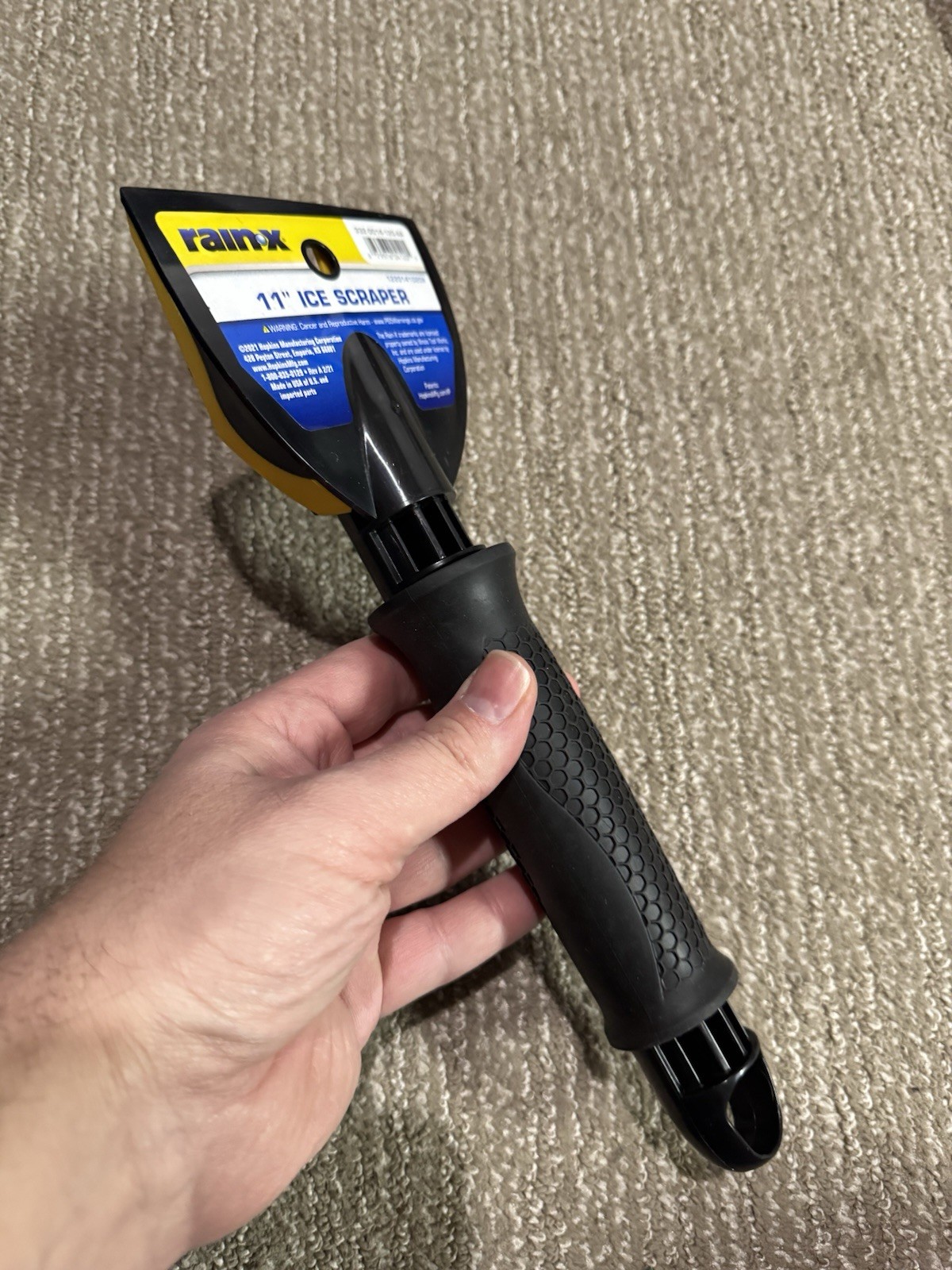 Rainx 11" Ice Window Scraper Tool Snow Ice Frost Winter Cold Icy Car Truck New