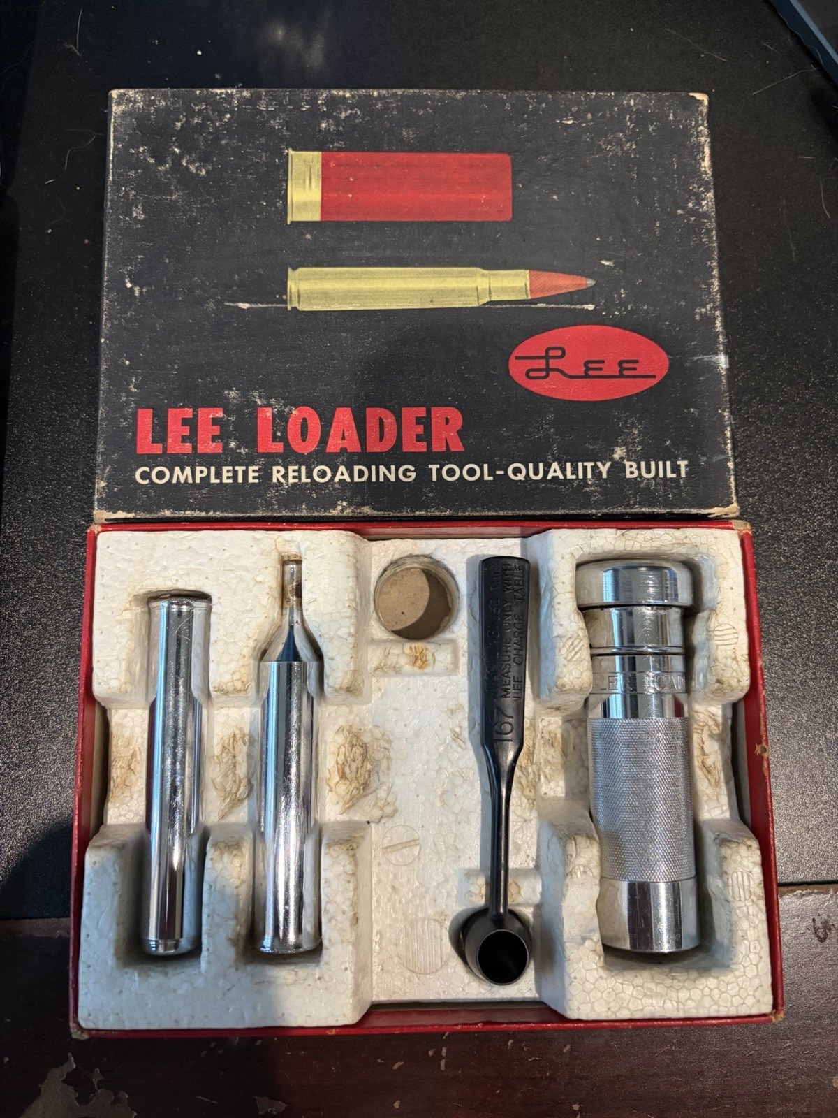Lee Loader 20 Gauge Reloading Kit - 60s-70s · Original Box · Nearly Complete Set