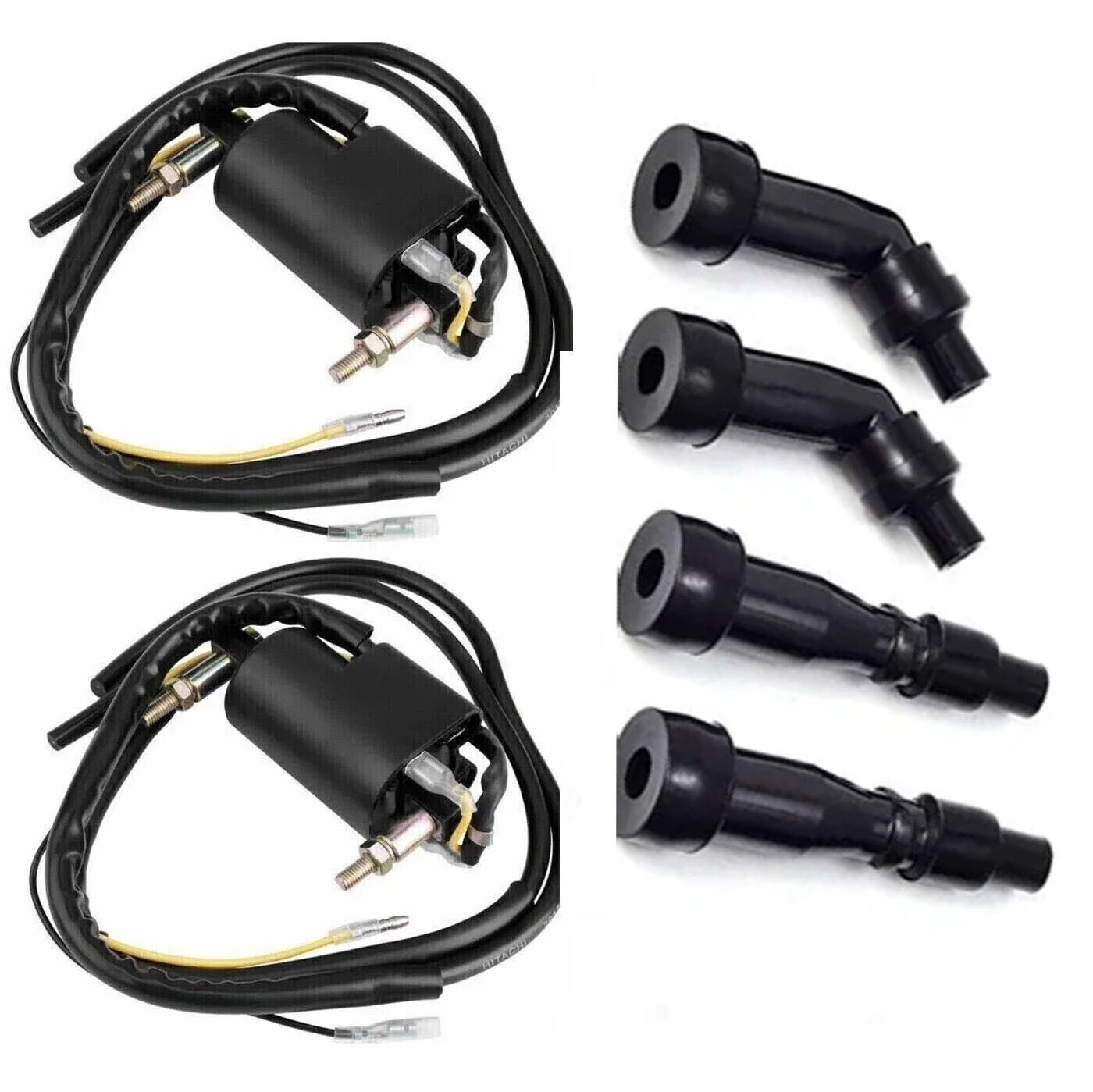 Front Rear Ignition Coil for Yamaha Road Star Silverado 1600 XV1600A 2001-2003