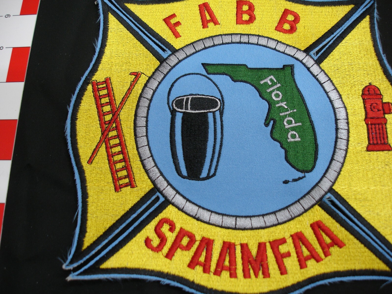 firefighter large vintage patch
