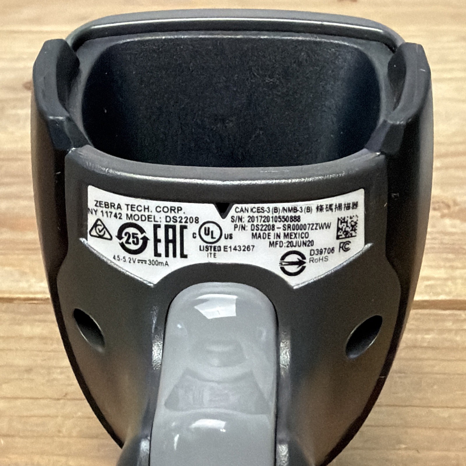 ZEBRA DS2208 - Barcode Scanner Tested And Working Used