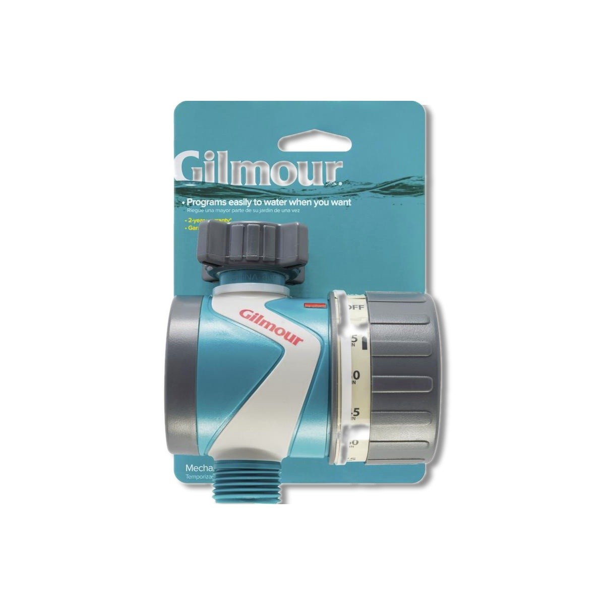 Gilmour Programmable 1 Zone Mechanical Sprinkler Timer 820054-1001
