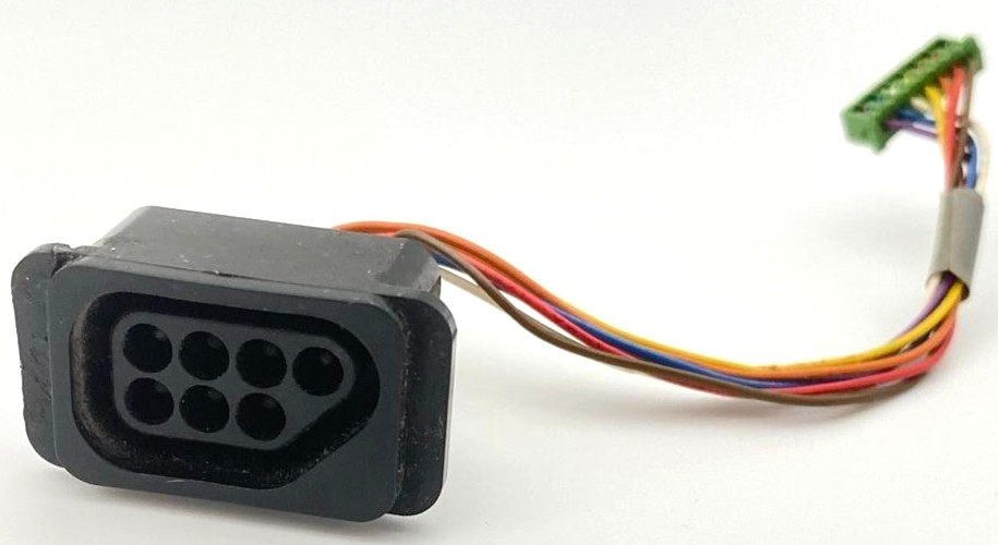 OEM Nintendo Entertainment System NES OG LEFT CONTROLLER PORT 4" CABLE Part P1