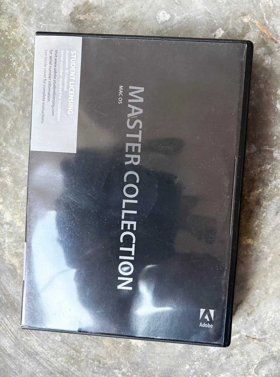 ADOBE CREATIVE SUITE  Master Collection CS4 Mac OS Student Licensing Set