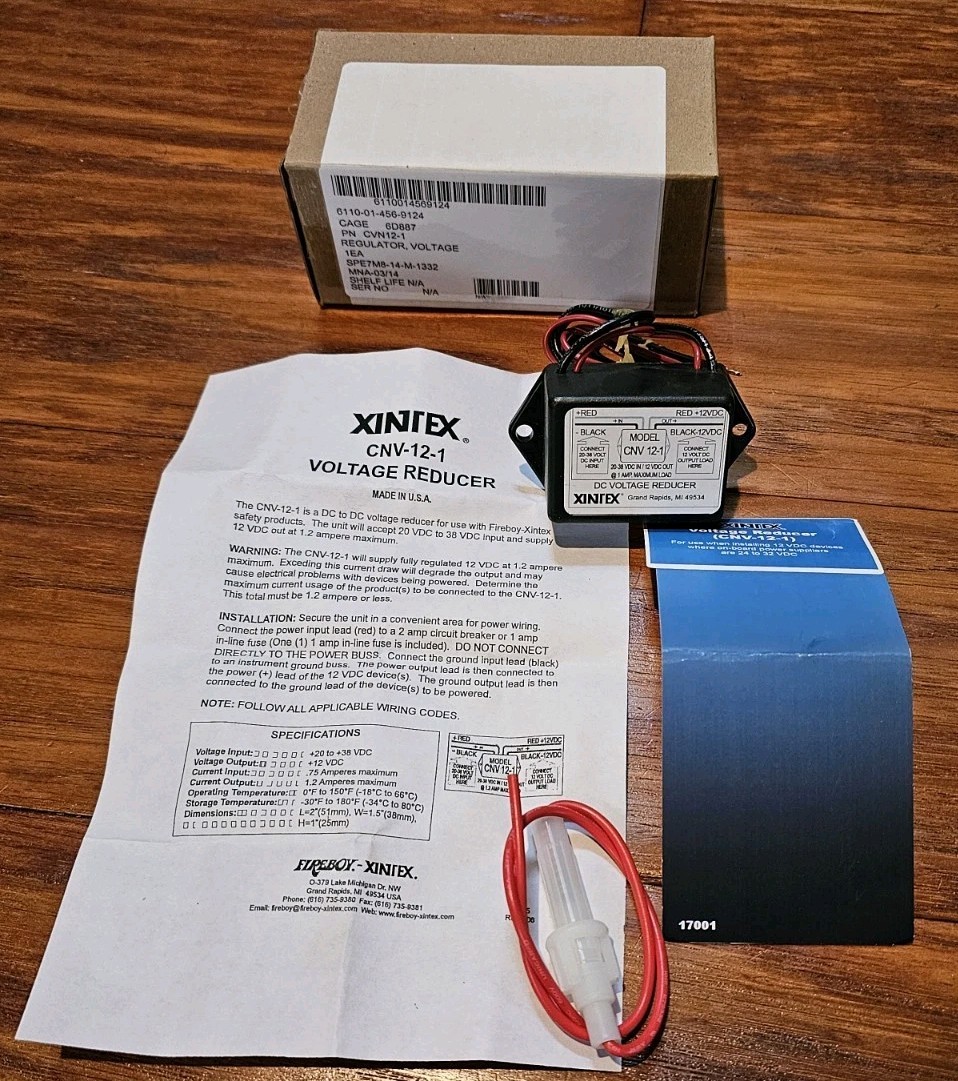 Fireboy-Xintex DC Voltage Reducer CNV-12-1 - NEW