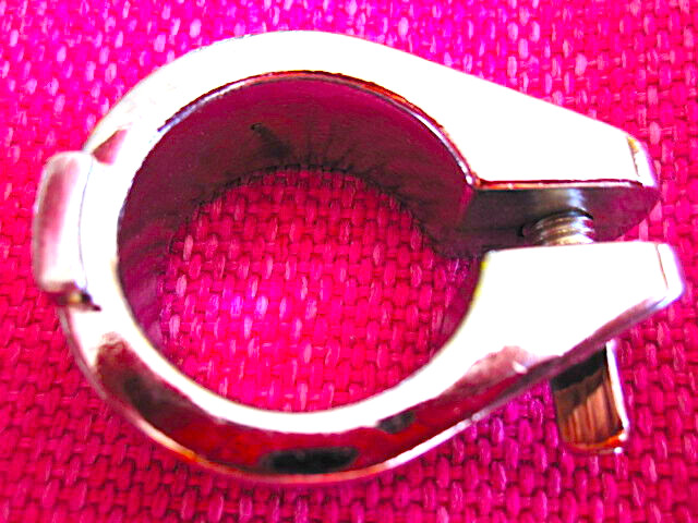 Gibraltar 1" Chrome Memory Lock Double-Sided Single Splines
