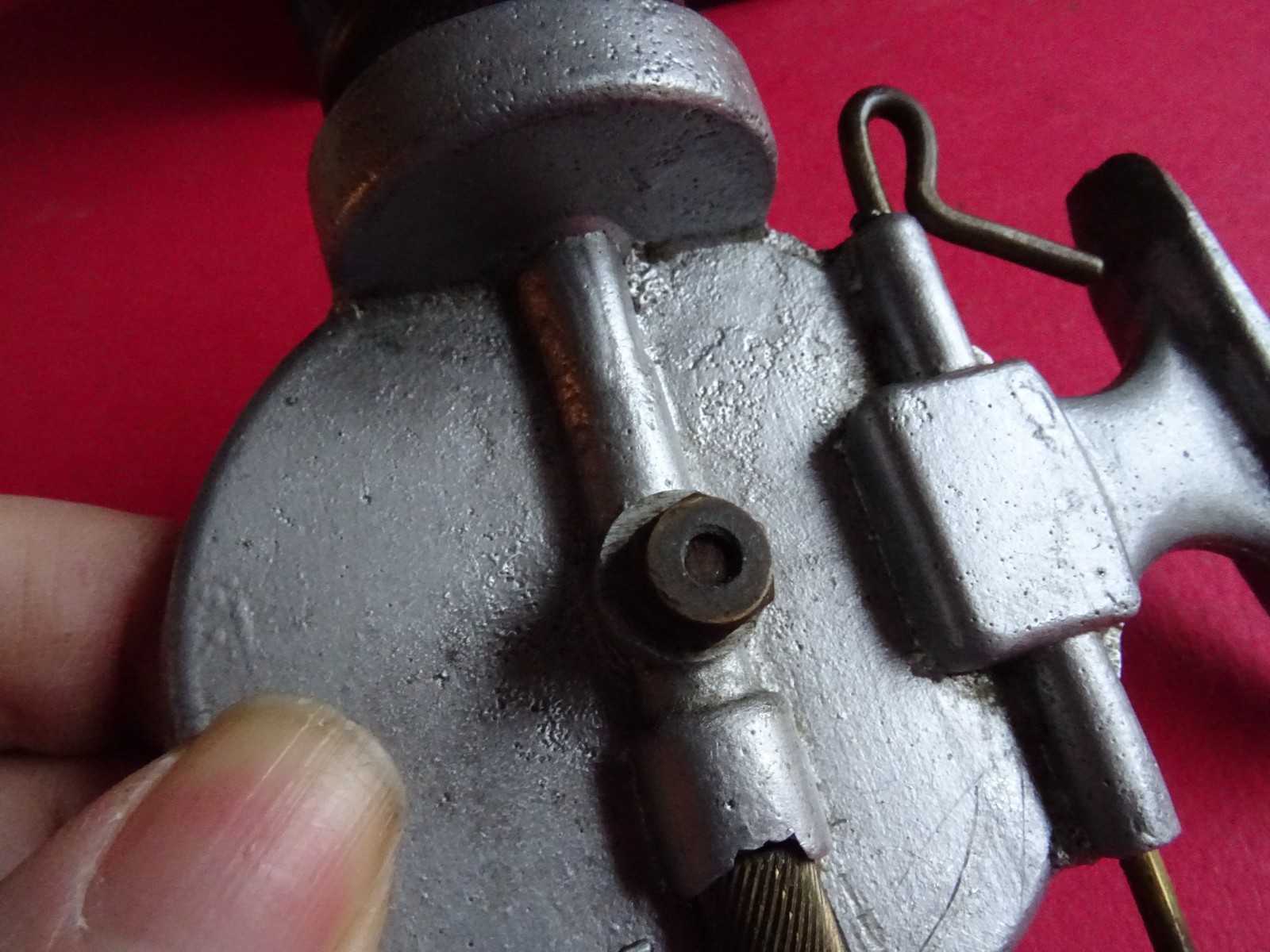 UNUSUAL UNNAMED STANLEY THREADLINE SPINNING REEL POS. PROTOTYPE/ARTISAN MADE