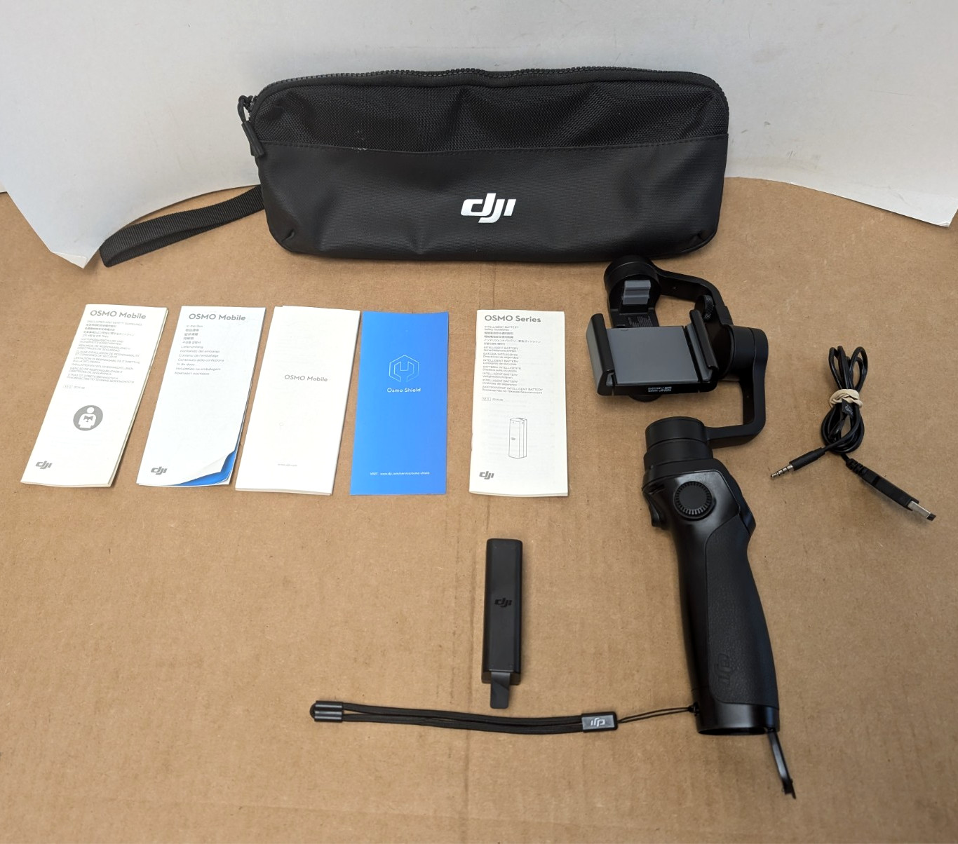 DJI OSMO Mobile OM150 Handheld Phone Gimbal Stabilizer W/ Case