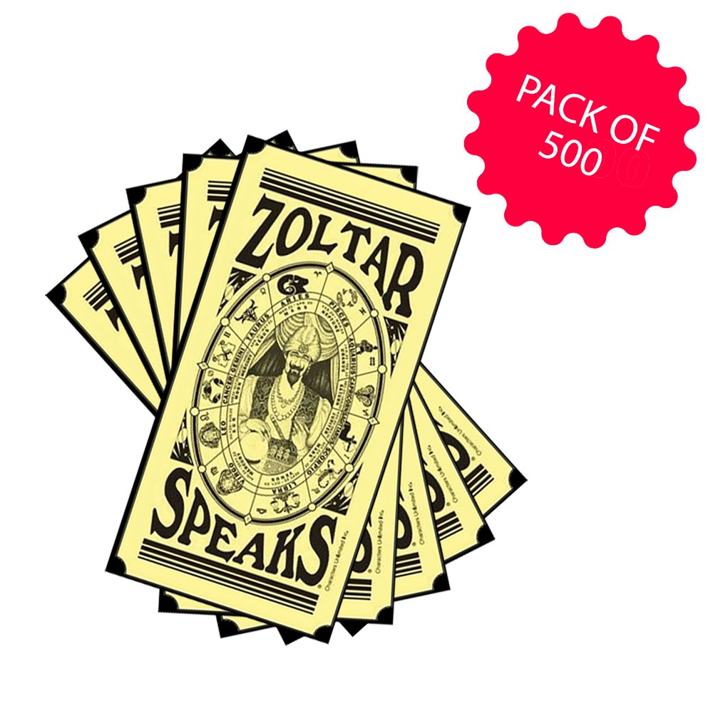 Zoltar Speaks Replacement Fortune Cards - Package of 500