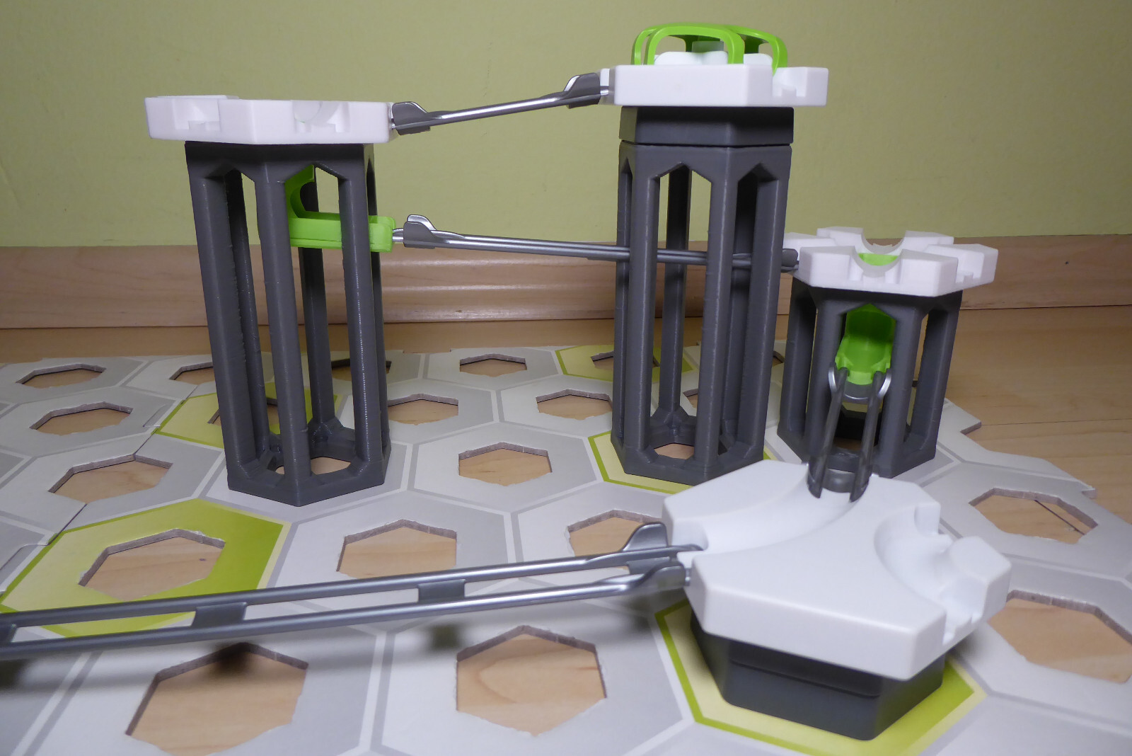 Gravitrax Compatible Dropper Extension; 3D Printing