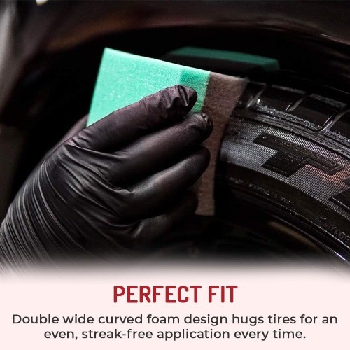 Double Wide Curved Foam Sponge (12 Pack)