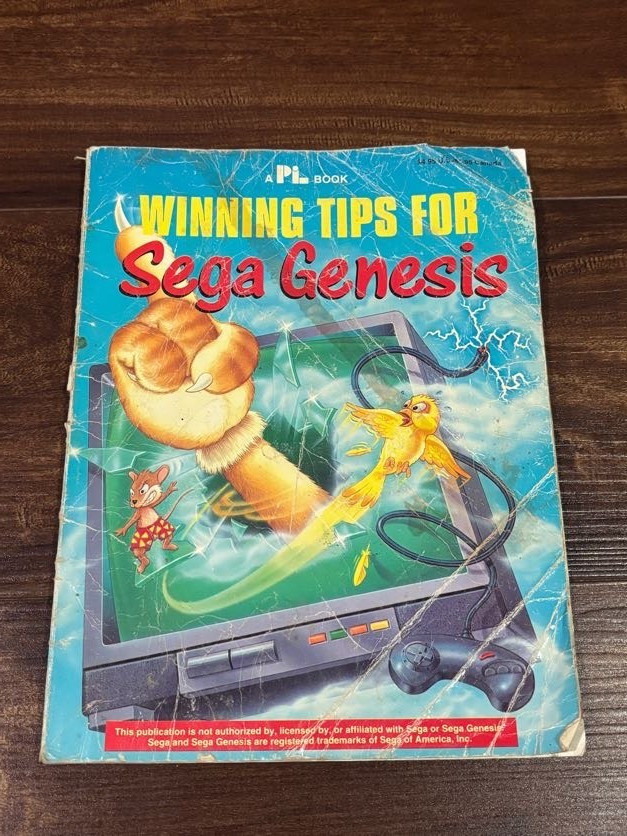 Winning Tips For Sega Genesis PL Book Magazine Players Guide