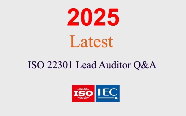 ISO 22301 Lead Auditor Q&A GUARANTEED (1 month update)