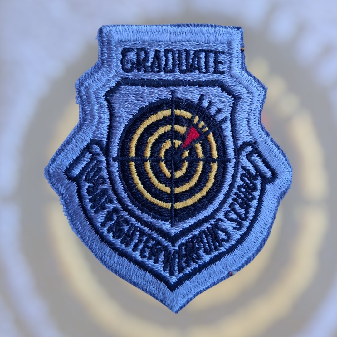 USAF Weapons School Graduate Color Patch, Air Force, Instructor, WIC, USAFWS