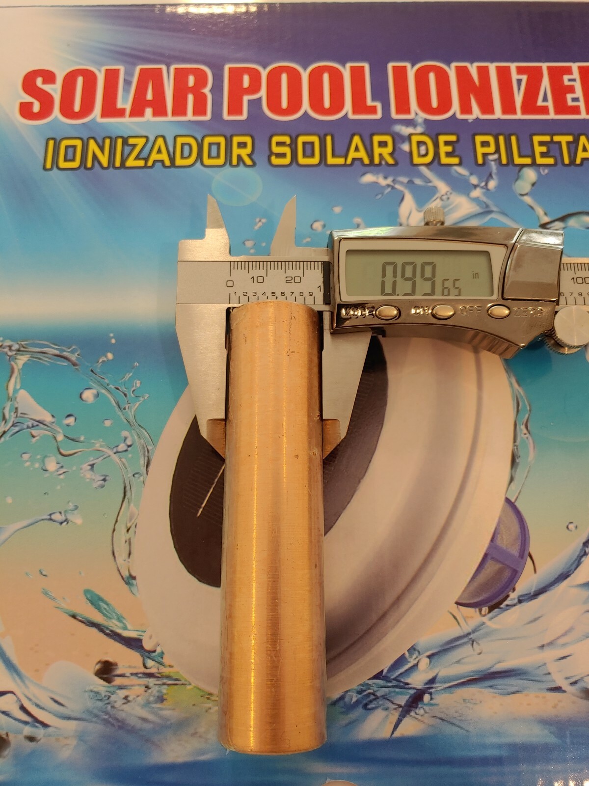 Replace 4 Cu Anodes- 450 Gram Each- 4 Wing Nut- Solar Pool Ionizer Universal Fit