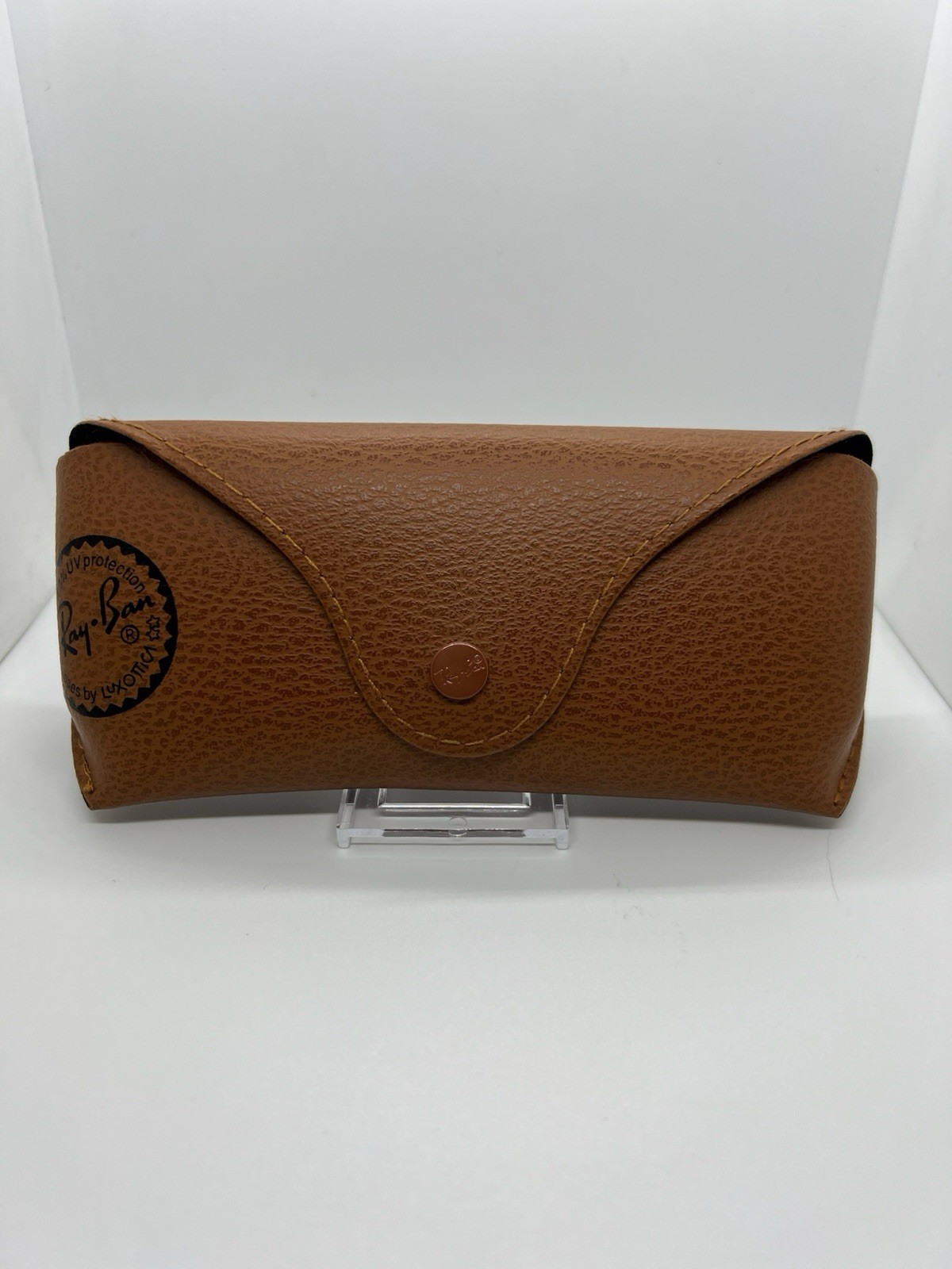 Ray-Ban Sunglasses Snap Soft Case Textured Brown - Gently Used
