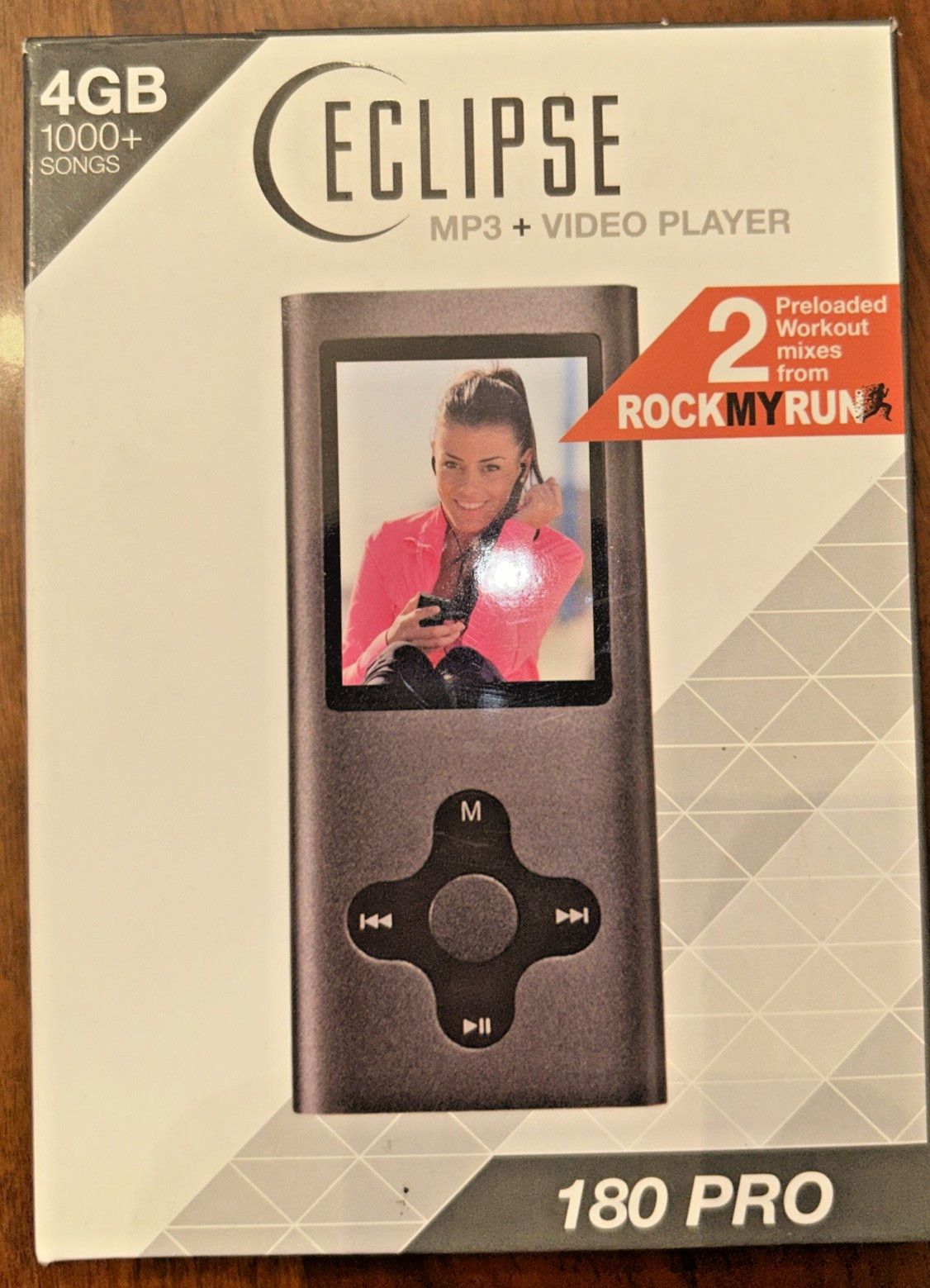 Eclipse 180 Pro 4GB Video and MP3 Player, FM Tuner, Camera, Rechargeable NIB