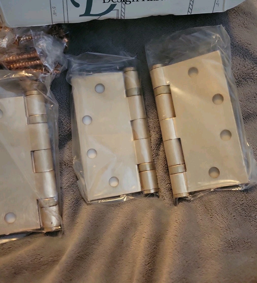 3 Pack Design Hardware BB5 4.5x4.5 US10B-639 Hinges