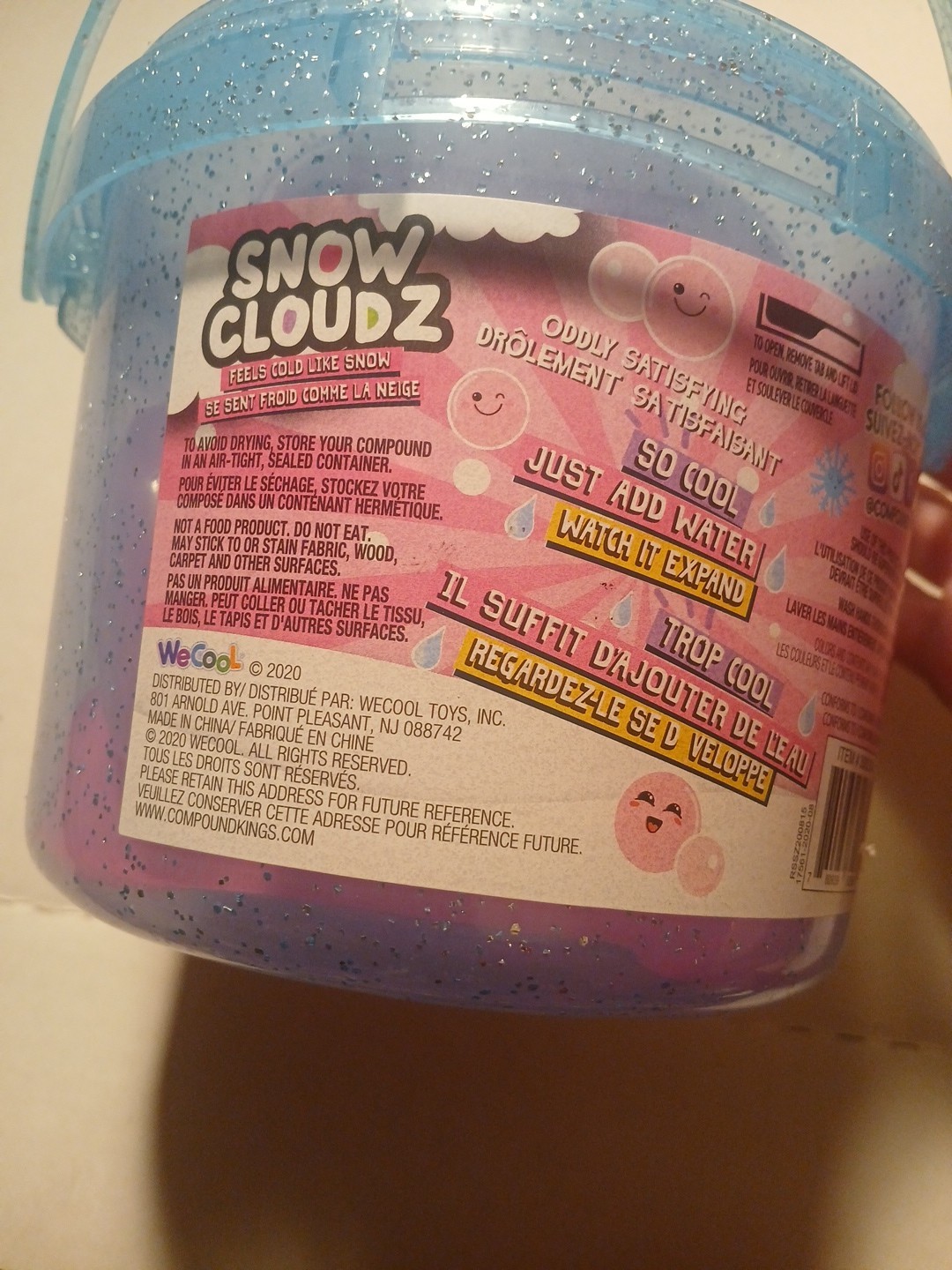 Rare NOS Sealed Compound Kings Bubblegum Scented Snow Clouds 17.64 oz