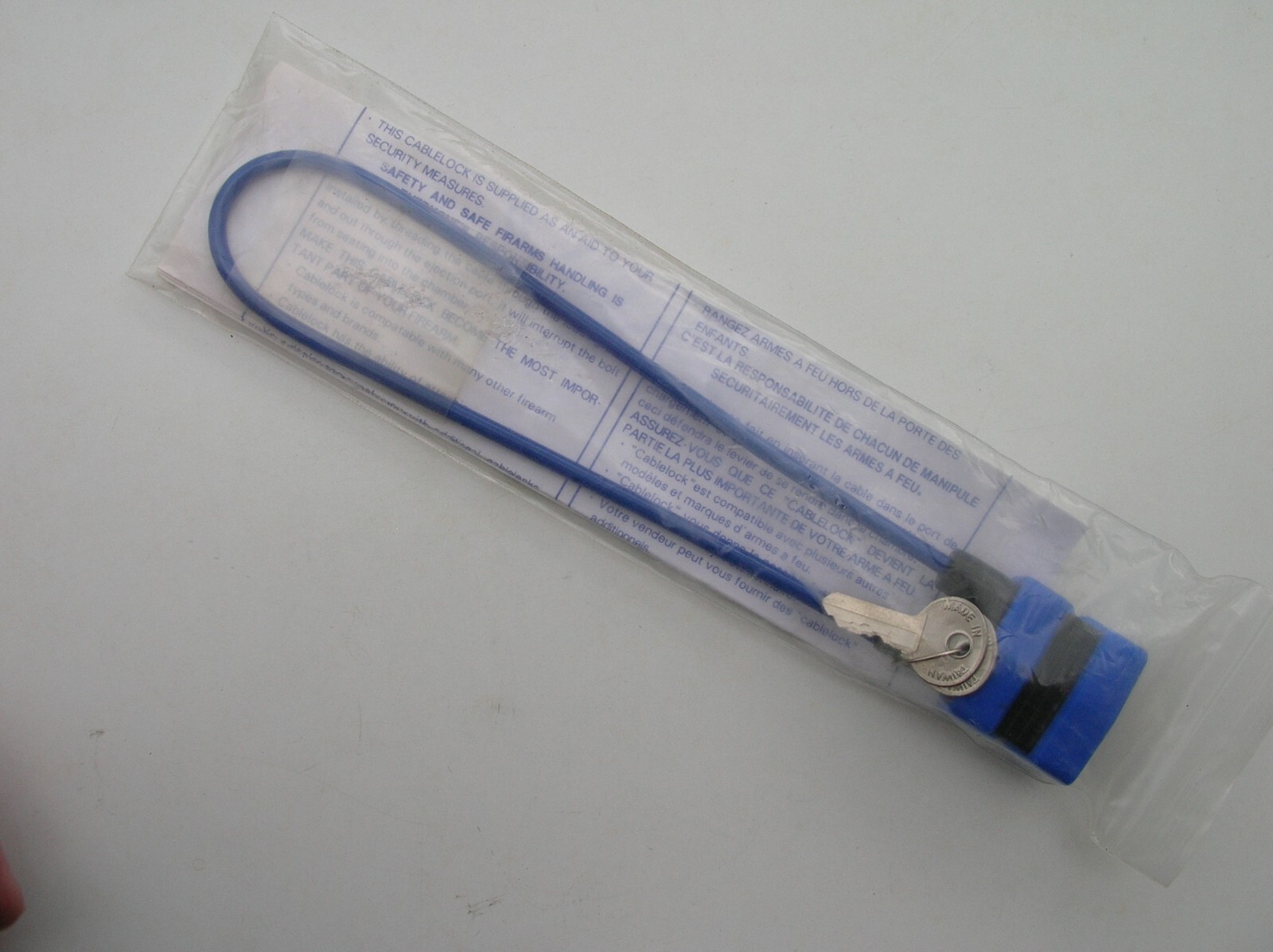 New Noble Security Gun Cablelock with 2 Keys and Original Packaging #NG-430