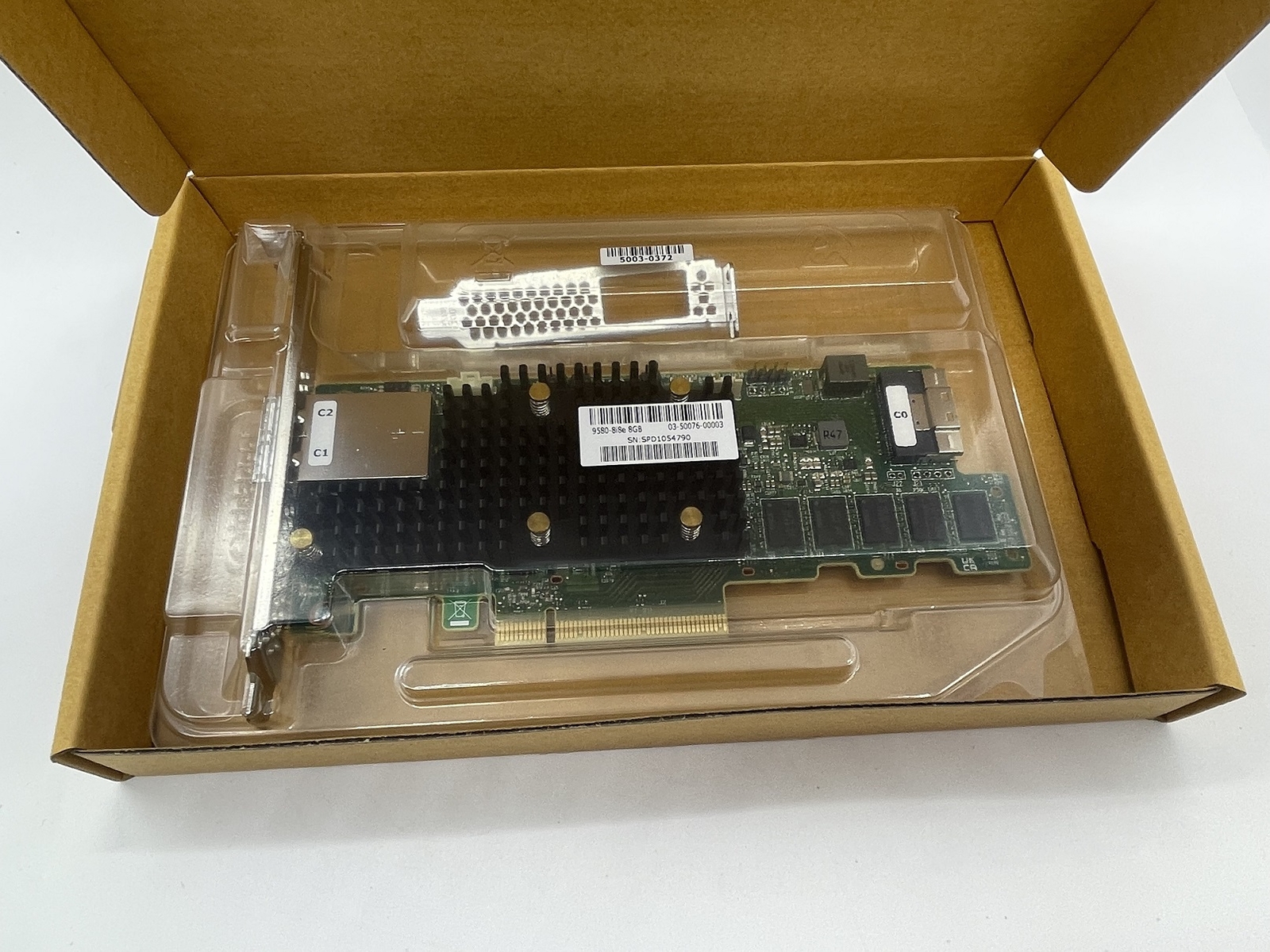 BROADCOM 05-50076-00 PCI-Express 4.0 x8 PCI-Express MegaRAID 9580-8i8e RAID Cont