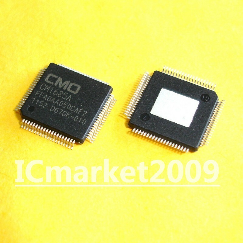 5 PCS CM1685A QFP-80 CM1685 CM1685A-F2 LCD TV Decoding Chip  IC