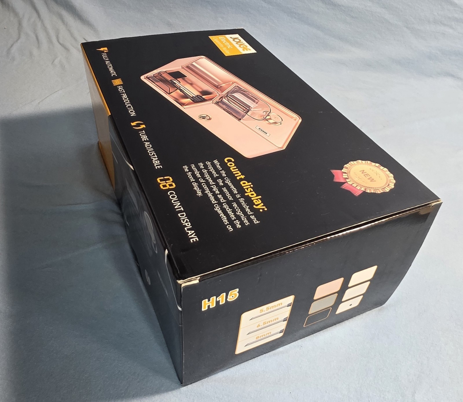 Jouge Automatic Electric Cigarette Roller Counter Injector Portable Machine