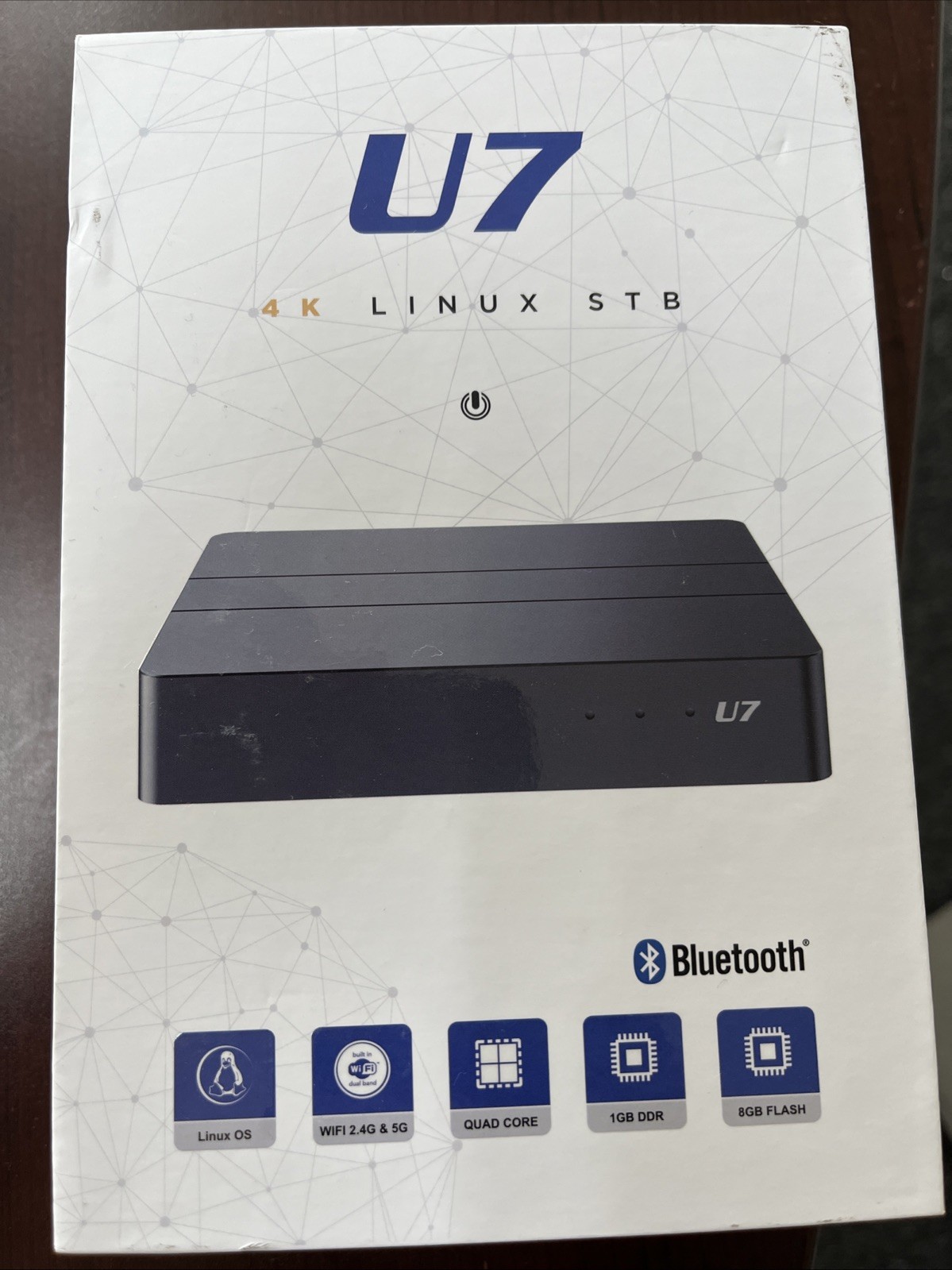 U7  4K Linux STB Streaming Media Player Box