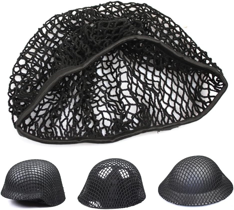 Tactics Airsoft Helmet Net Cover, Army Green Camouflage Net Cover for M1 M35 M88
