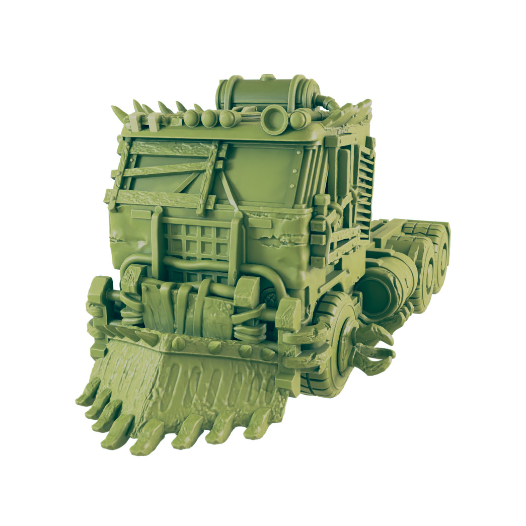Semi Truck Legion Terrain Scenery Tabletop Miniatures 28mm